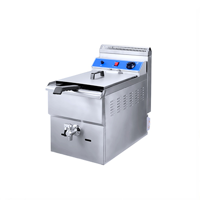 18L Singel Tank One Basket Countertop Gas Fryer GF-181-V