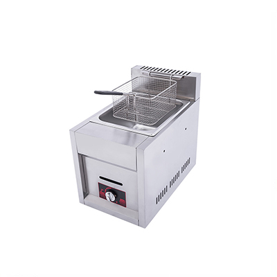 10L Single Tank One Basket Countertop Gas Fryer GF-101
