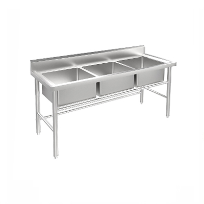 Commercial 3 Compartment Sink S700-3