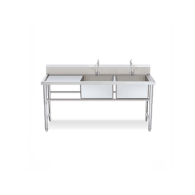 Stainless Table With Sink 1800ST600-2L