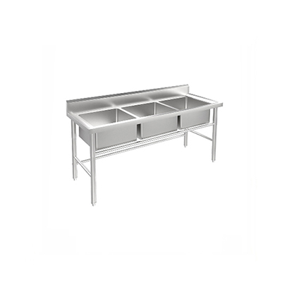 Commercial 3 Compartment Sink S700-3