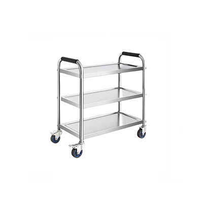 3 Shelf Cart Stainless Steel 850SC-3