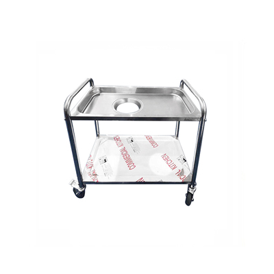 Stainless Steel Cart Garbage Pickup 750SC-GP2