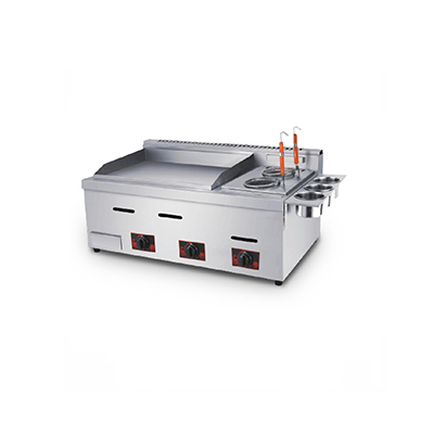 Gas Griddle With Pasta Cooker GR-22