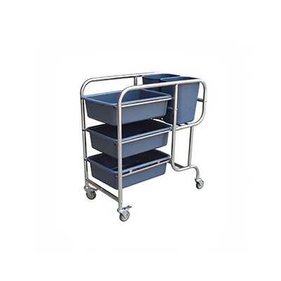 3 Shelf Utility Cart Stainless Steel SC-3A