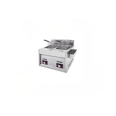 20L Dual Tank Two Basket Countertop Gas Fryer GF-102