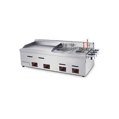 Gas Griddle With Fryer With Pasta Cooker GR-31